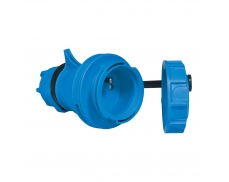 1x16A / IP 68 - Spojovací zásuvka, s bezpečnostní clonk...