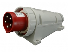 Nástěnná přívodka 500 V, IP 67, 63 A, 4-pól