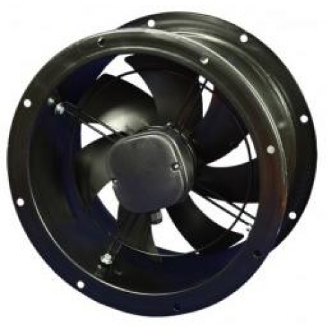 Axiální, kovový ventilátor, s přírubou, průměr 412 mm, 2538 m3/hod