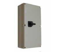 Box s vačkovým spínačem - hlavní vypínač 300x600x170 mm, svorkovnice 3P, PE, N na montážní desce