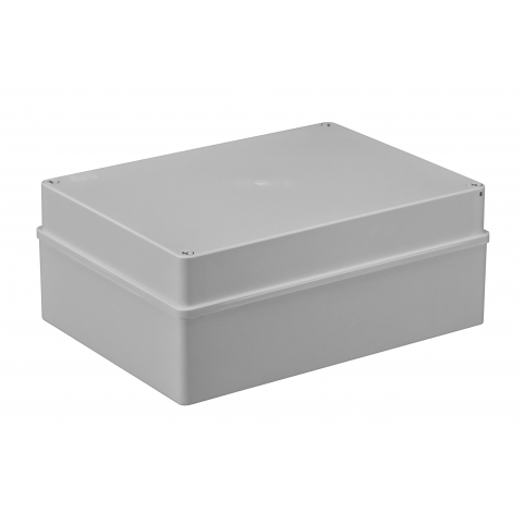 Krabice 300x220x120 mm, bez průchodek, IP 65