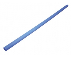 Teplem smrštitelná bužírka tenkostěnná (modrá), min. průměr před smrštěním 4,8 mm, max. průměr po smrštění 2,4 mm
