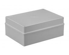 Krabice 300x220x120 mm, bez průchodek, IP 65