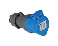 3x16A / IP 44 - Spojovací zásuvka, Quick connect