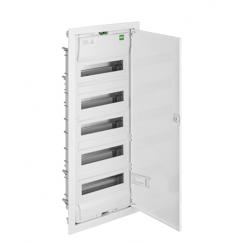 Rozvodnice podomítková IP 30, 60+10 modulů - 5 řad, 825x358x97 mm