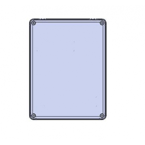 Zásuvková skříň - základ, 190x250x65, panty, IP 54