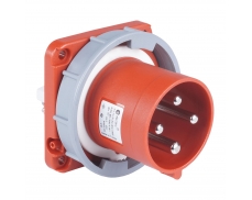 4x125A / IP 67 - Vestavná přívodka, rovná, 120x120