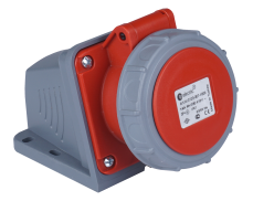 5x16A / IP 67 - Nástěnná zásuvka, Quick Connect