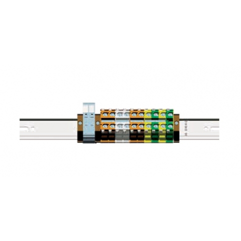 Stožárová svorkovnice odbočovací, průměr pevného vodiče 1,5-25 mm2, ohebného 2,5-16 mm2