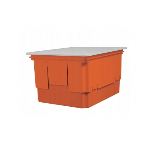 Krabice do izolací 218x168x80 mm, šedé víčko