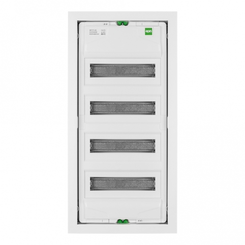 Rozvodnice nástěnná IP 30, 60+10 modulů - 5 řad, 853x358x100 mm