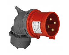 4x32A / IP 44 - Vidlice, úhlová, Quick Connect