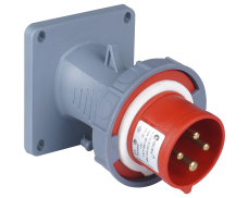 4x32A / IP 67 - Vestavná přívodka, úhlová, Quick Connec...