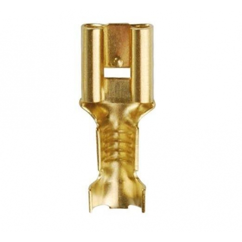 Kabelová dutinka (faston) lisovací, neizolovaná, průřez vodiče 6 mm2