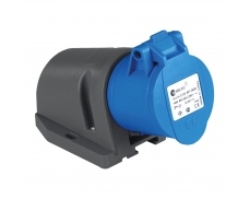 3x16A / IP 44 - Nástěnná zásuvka, Quick Connect