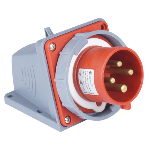 4x16A / IP 67 - Nástěnná přívodka, Quick Connect