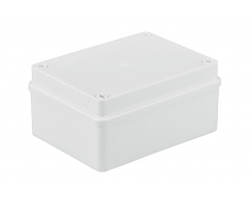 Krabice 150x110x70 mm, bez průchodek, IP 65, bílá