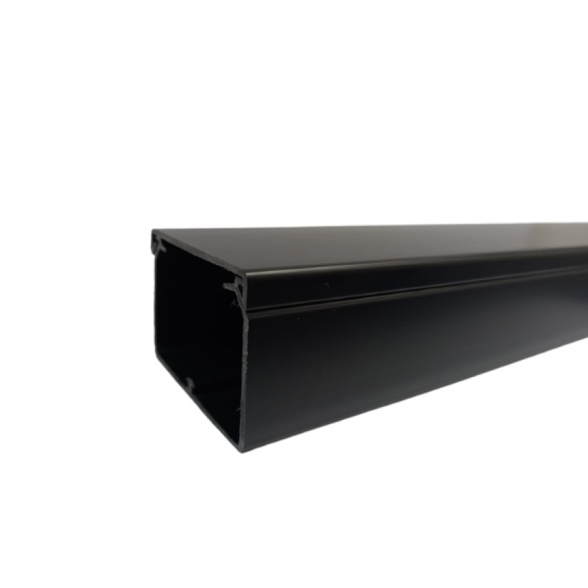 Lišta vkládací samolepící 35x15 mm, černá, 2 m