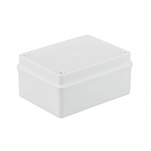 Krabice 150x110x70 mm, bez průchodek, IP 65, bílá