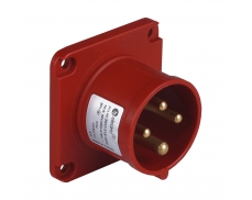 4x32A / IP 44 - Vestavná přívodka rovná, kompaktní přír...