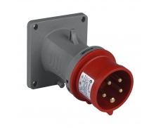 5x32A / IP 44 - Vestavná přívodka, úhlová, Quick Connect