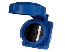 Vestavná zásuvka SCHUKO 250 V, IP 67, 16 A, 3-pól