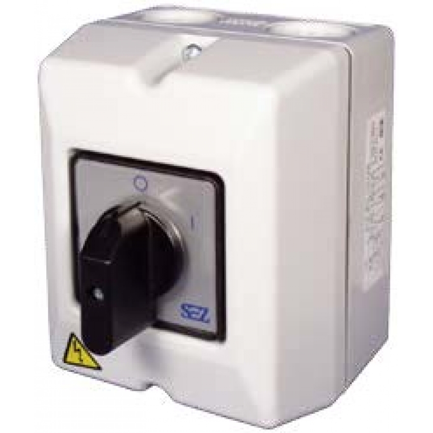 Vačkový spínač v krytu IP 65, s čelní deskou, rozběhový...