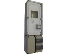 Box pro třífázový elektroměr (300x600x170 mm) + 12 modulový box, 2x TS35 (150x300x170 mm) + box (150x300x170 mm)