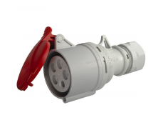 Spojovací zásuvka 400 V, IP 44, 32 A, 5-pól
