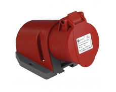 5x16A / IP 44 - Nástěnná zásuvka, Quick Connect