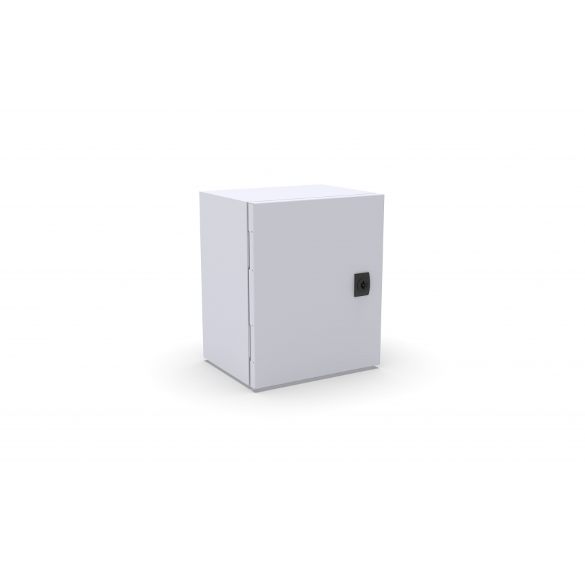 Kovová skříň SiBox 300x250x200 mm, IP 65, RAL7035