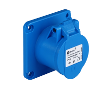 3x16A / IP 44 - Vestavná zásuvka, rovná, kompaktní přír...