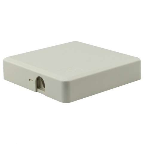 Instalační krabice pod/na omítku, svorky 5x0,5-4 mm, 103x103 mm, 24 A, 400 V, bílá, IP 20