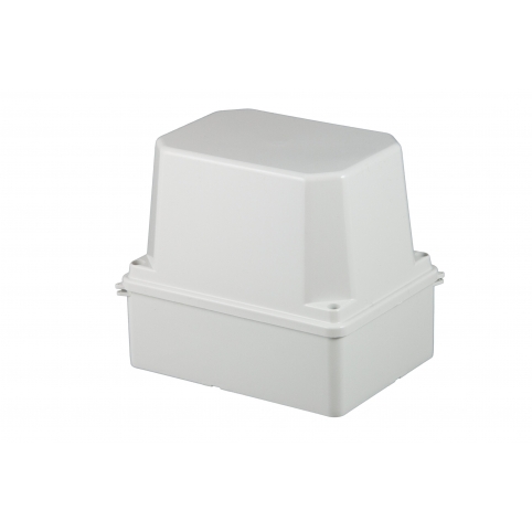Krabice 150x110x140 mm, bez průchodek, IP 65, vysoké víko